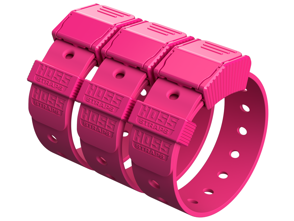 HOSS 12-Inch Gear Straps — 3-Pack or 6-Pack