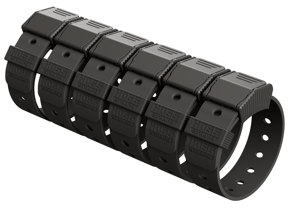 HOSS 12-Inch Gear Straps — 3-Pack or 6-Pack