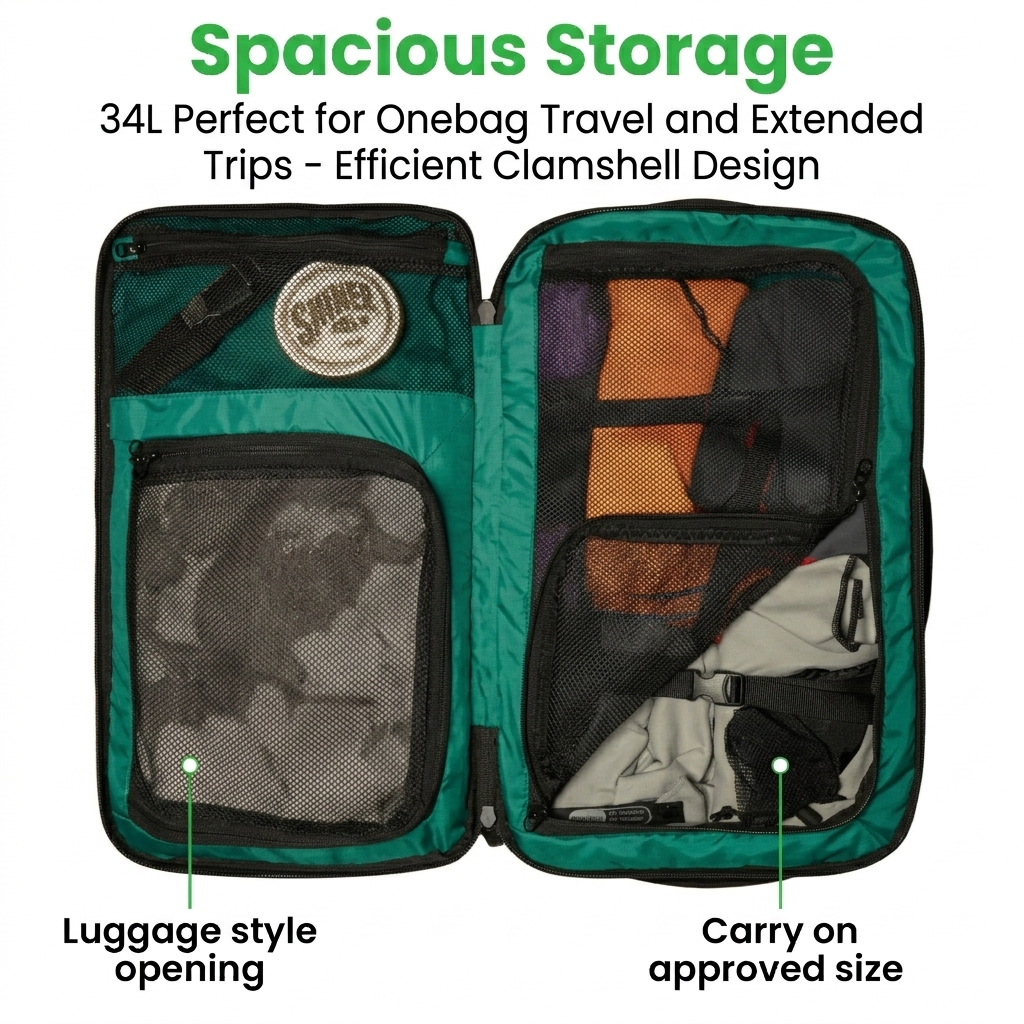 COR Surf Island Hopper 2.0 Travel Backpack — 28L & 34L