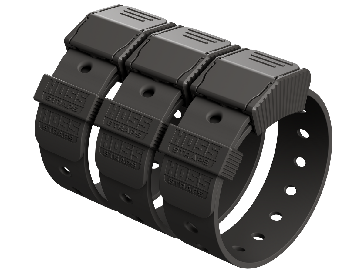 HOSS 12-Inch Gear Straps — 3-Pack or 6-Pack