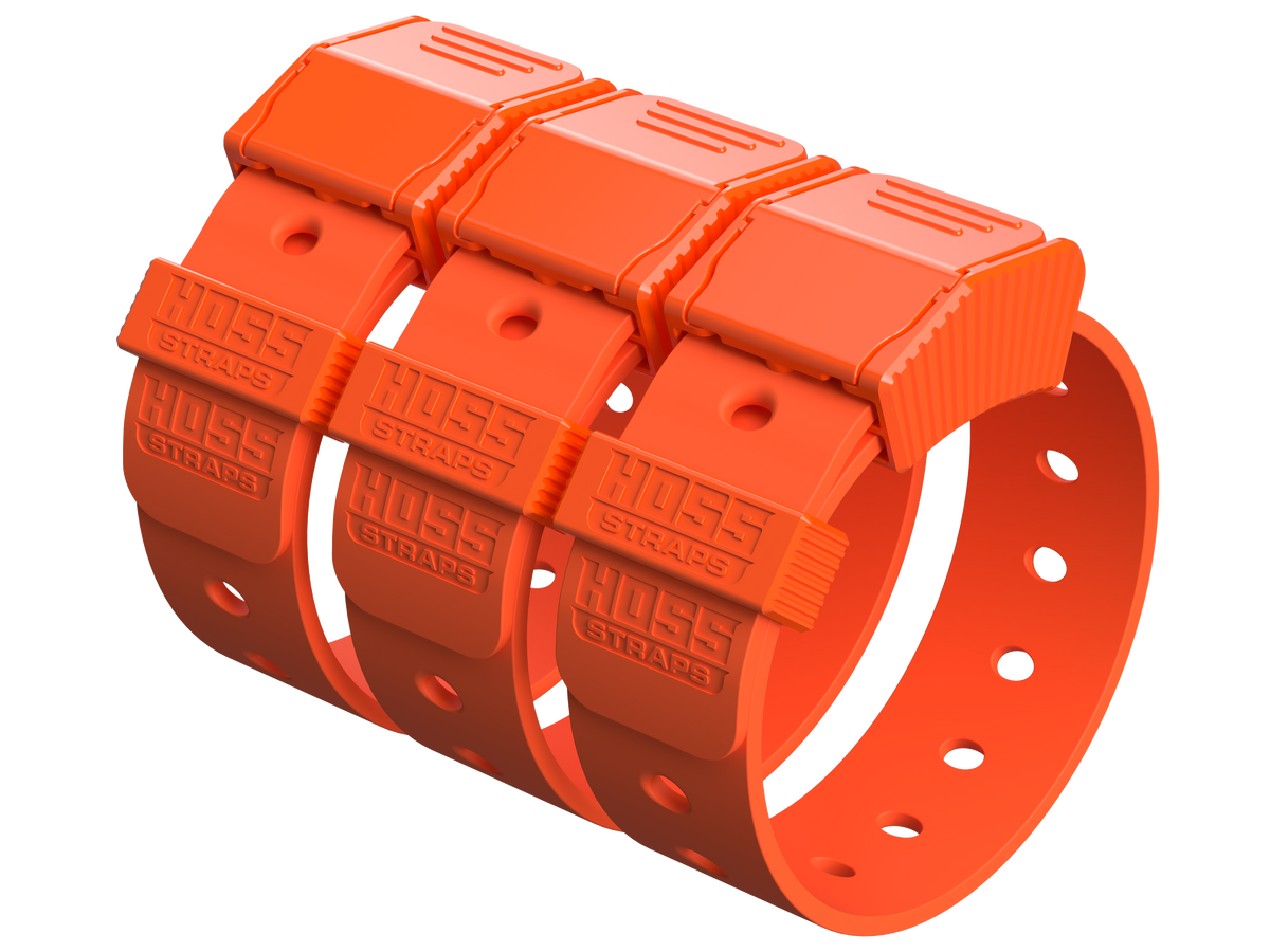 HOSS 12-Inch Gear Straps — 3-Pack or 6-Pack