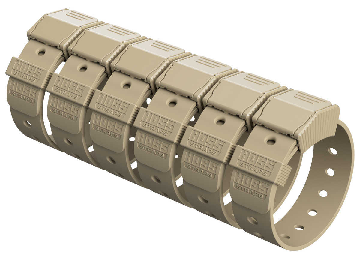 HOSS 12-Inch Gear Straps — 3-Pack or 6-Pack