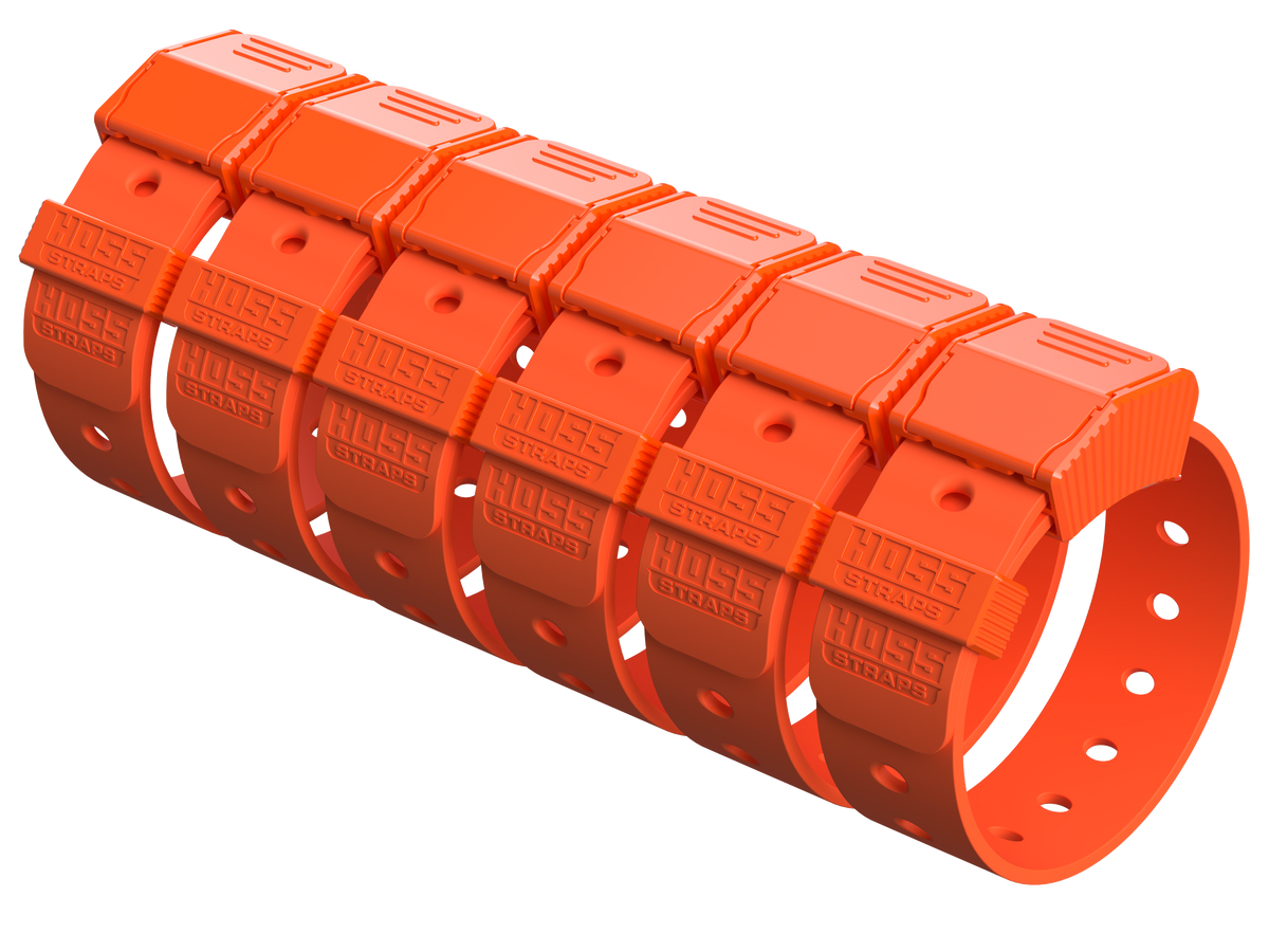 HOSS 12-Inch Gear Straps — 3-Pack or 6-Pack
