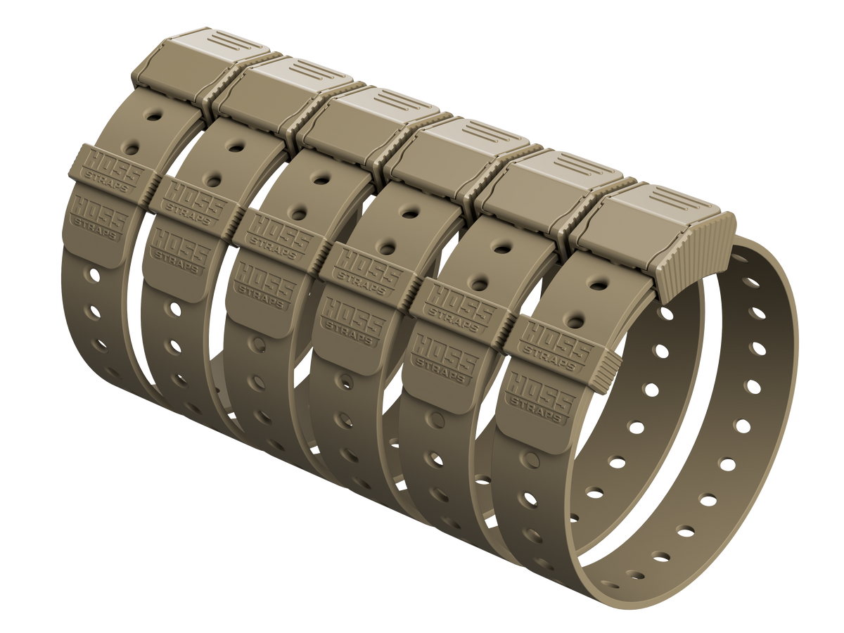 HOSS 24-Inch Gear Straps — 2-Pack or 6-Pack
