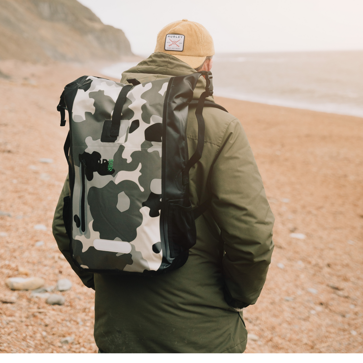 COR Surf 40L Waterproof Dry Bag Backpack with Laptop Sleeve