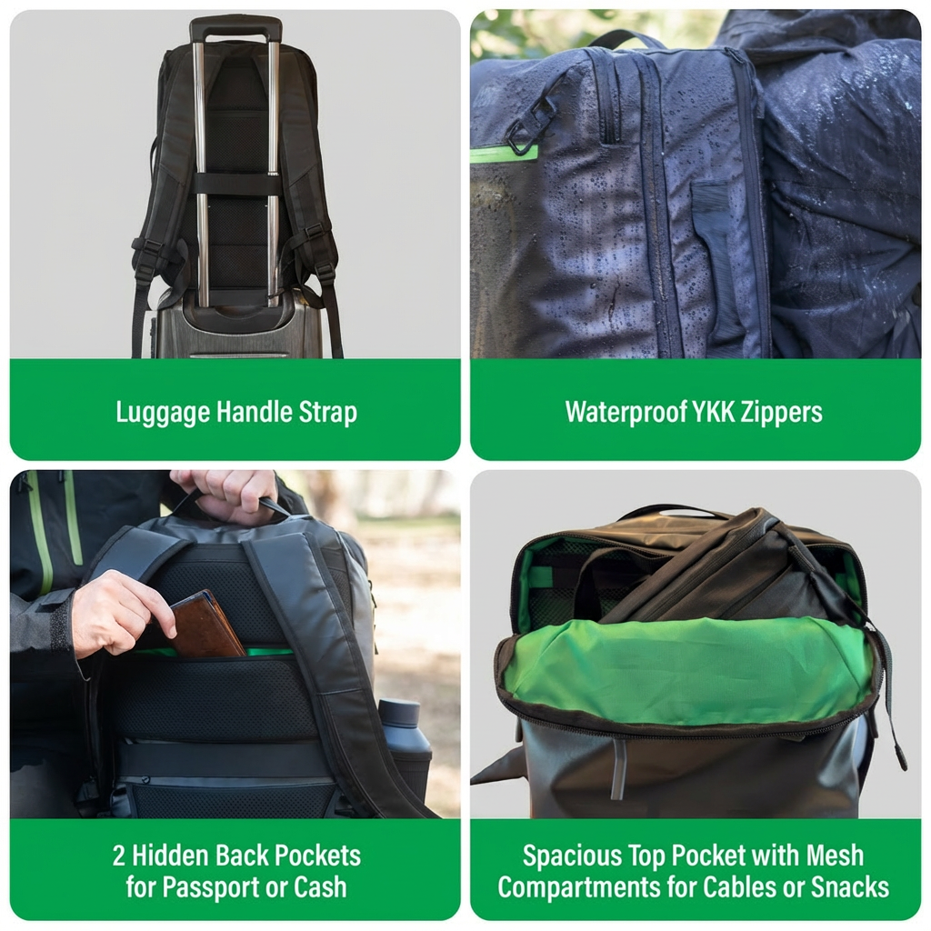 COR Surf Island Hopper 2.0 Travel Backpack — 28L & 34L